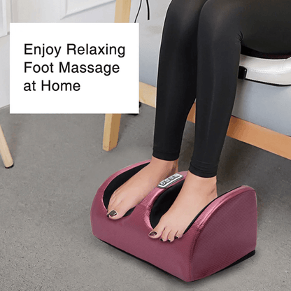 Electric Foot Massager With Heat And Shiatsu Rollers  Deep Kneading Therapy For Muscle Pain Relief  4