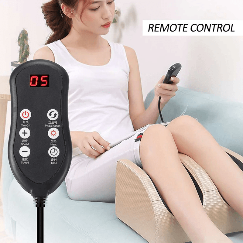 Electric Foot Massager With Heat And Shiatsu Rollers  Deep Kneading Therapy For Muscle Pain Relief  5