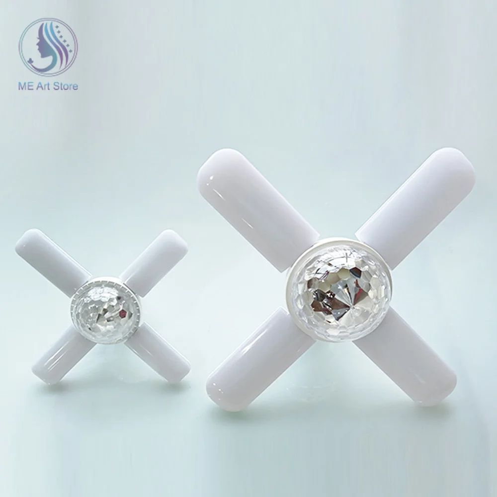 LED Bulb Fan Blade FourLeaf Music Lamp Bluetooth Speaker Foldable LED Light Bulb With Remote Contro 4
