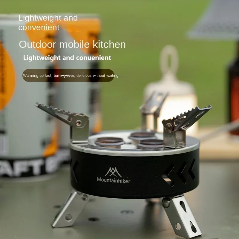 Portable Camping Gas Stove Tourist Burner Cookware For Outdoor Cooking Picnic BBQ  Hiking Adventure 1