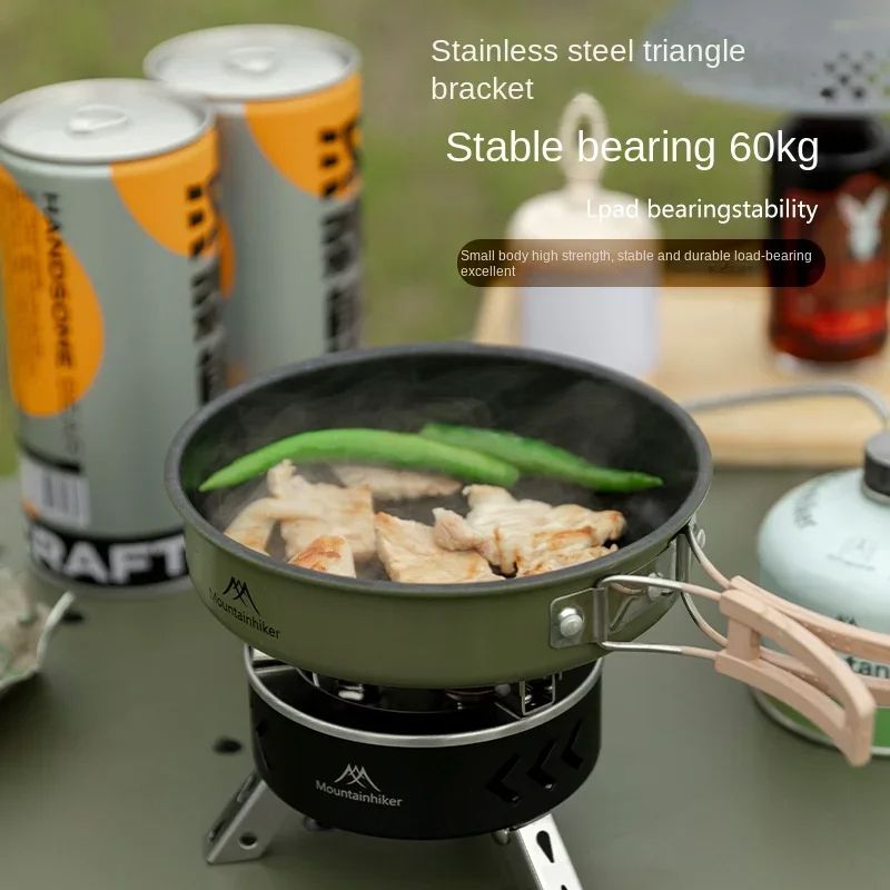 Portable Camping Gas Stove Tourist Burner Cookware For Outdoor Cooking Picnic BBQ  Hiking Adventure 2