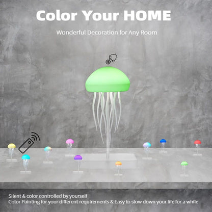 Cartoon Jellyfish Night Light RGB Gradient Cute LED Lamp With Voice Control Dancing Jellyfish Bedsi 4