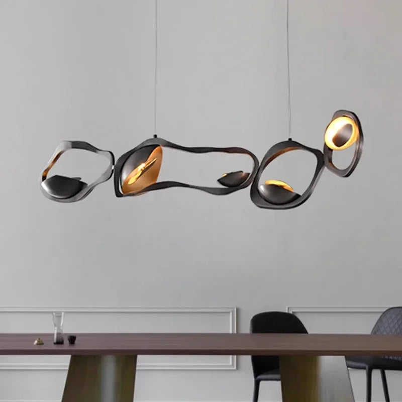 Modern LED Pendant Lights,Minimalist Chandelier for Kitchen Island, Dining Room & Food Tables