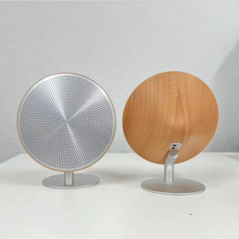 Bluetooth Speaker Retro Wooden Subwoofer With Touch Surface Home Audio Desktop Stereo Bluetooth Aud 1