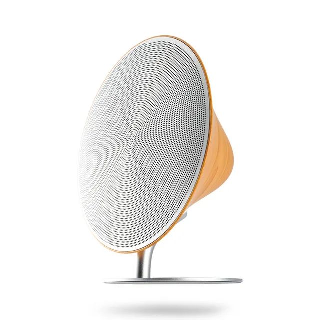 Bluetooth Speaker Retro Wooden Subwoofer With Touch Surface Home Audio Desktop Stereo Bluetooth Aud 6