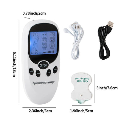Electric Pulse EMS TENS Unit Massager Digital Muscle Stimulator For Neck Back Shoulder Pain Relief  1