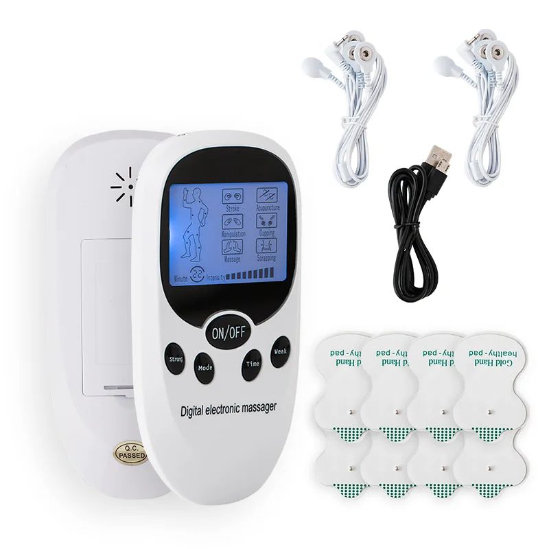 Electric Pulse EMS TENS Unit Massager Digital Muscle Stimulator For Neck Back Shoulder Pain Relief  4