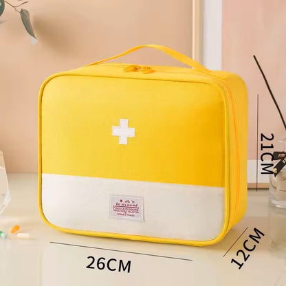 Large Capacity Portable Medicine Storage Bag  Travel First Aid Organizer For Home And Outdoor Use 1
