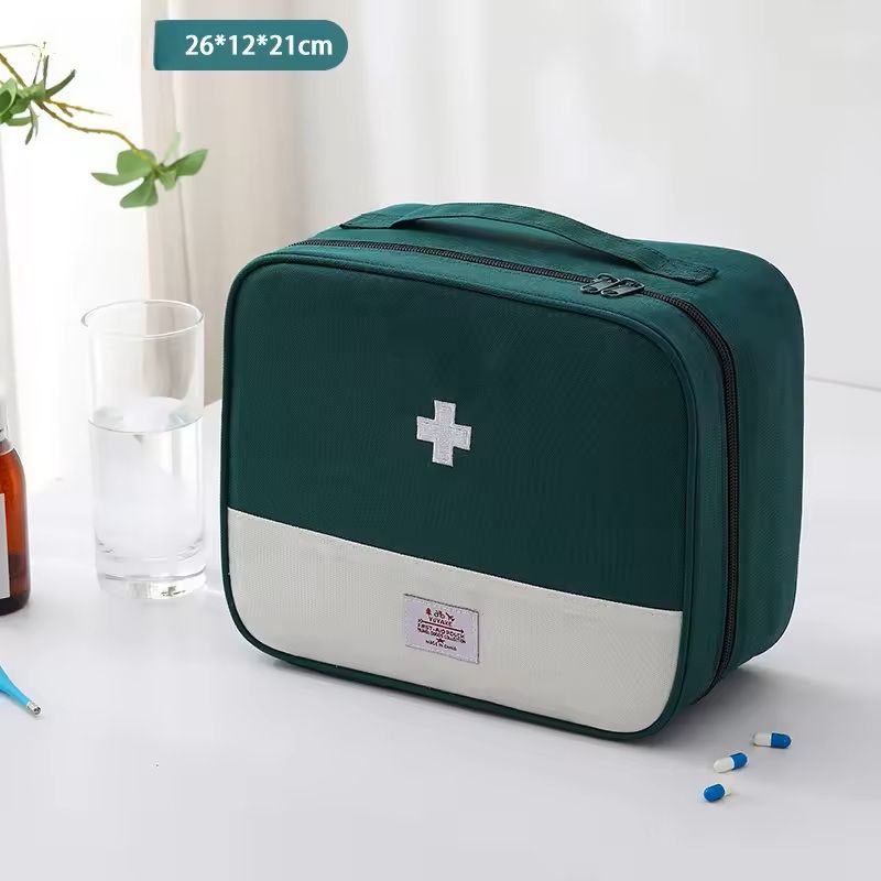 Large Capacity Portable Medicine Storage Bag  Travel First Aid Organizer For Home And Outdoor Use 15