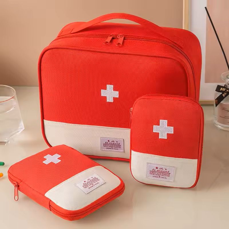 Large Capacity Portable Medicine Storage Bag  Travel First Aid Organizer For Home And Outdoor Use 5
