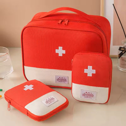 Large Capacity Portable Medicine Storage Bag  Travel First Aid Organizer For Home And Outdoor Use 5