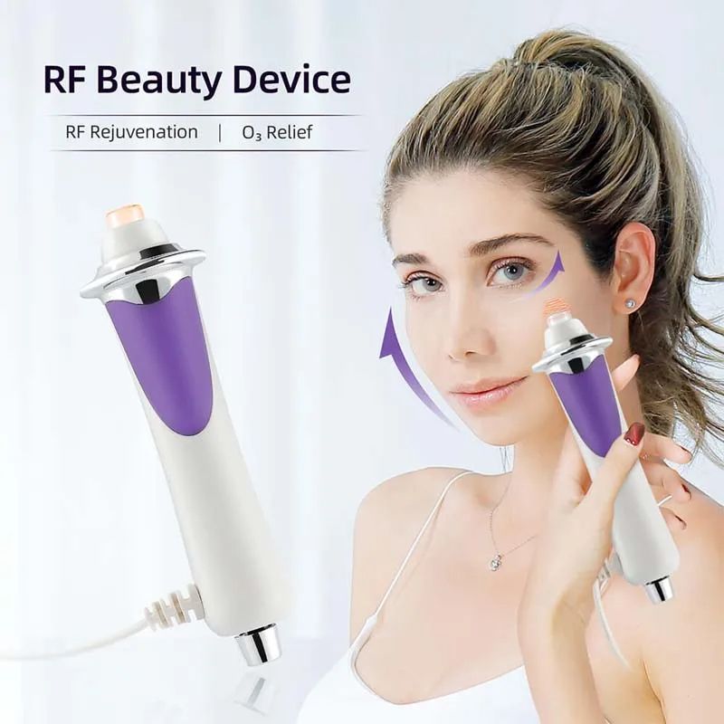 RF EMS Microcurrent Skin Tightening Anti Wrinkle Face Lifting Device, Radio Frequency Beauty Oxygen Pen