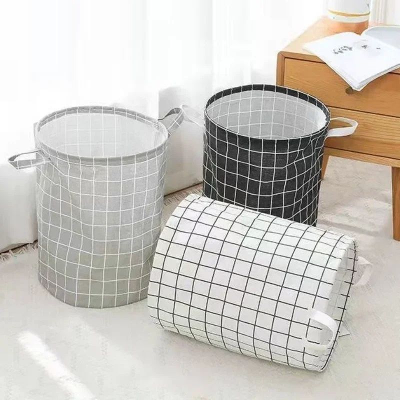 Large Collapsible Laundry Basket  Foldable Waterproof Dirty Clothes Organizer For Bathroom Dorm  To 1