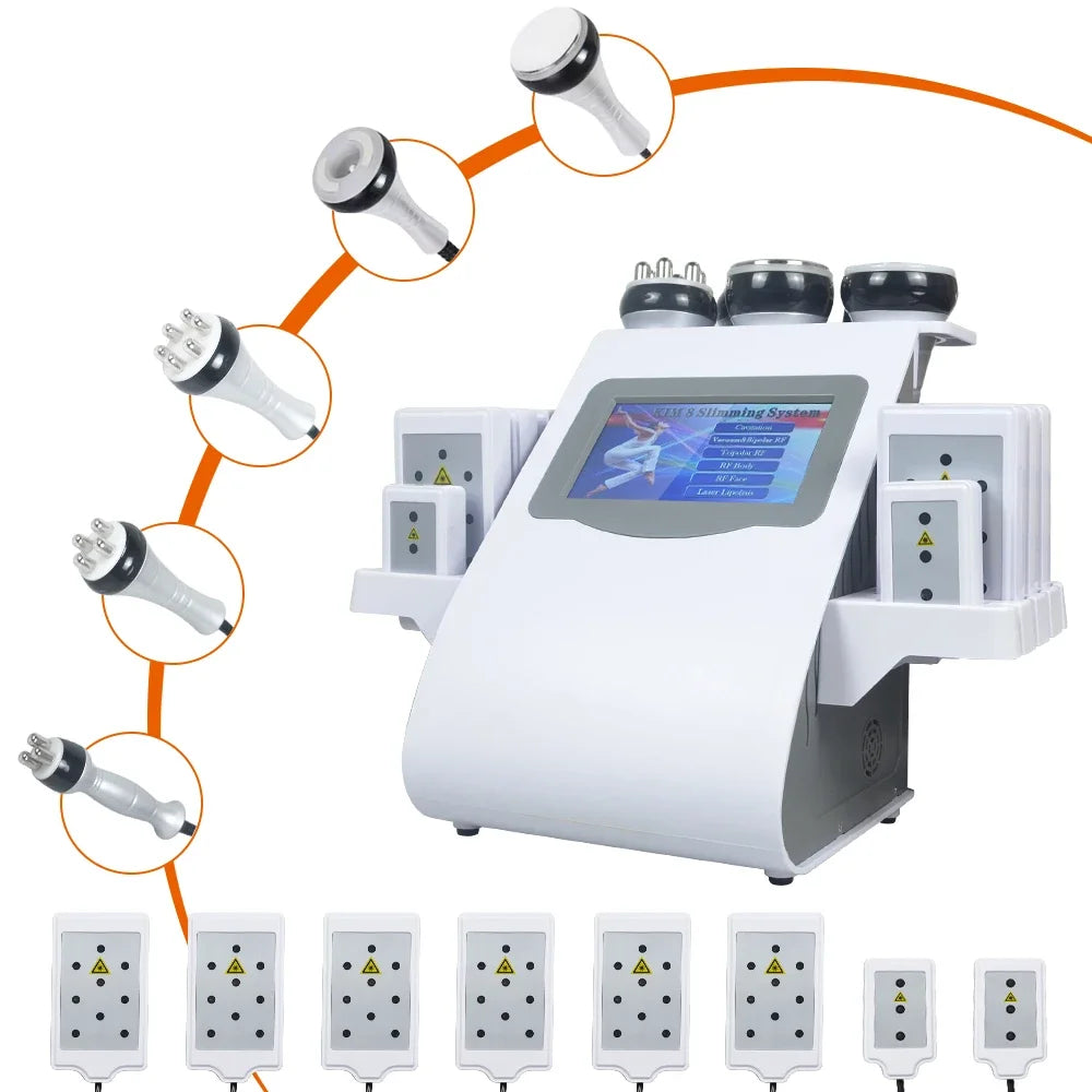 Missheart 6-in-1 Professional Cavitation Machine, KIM 8 40K for Body Sculpting & Fat Reduction