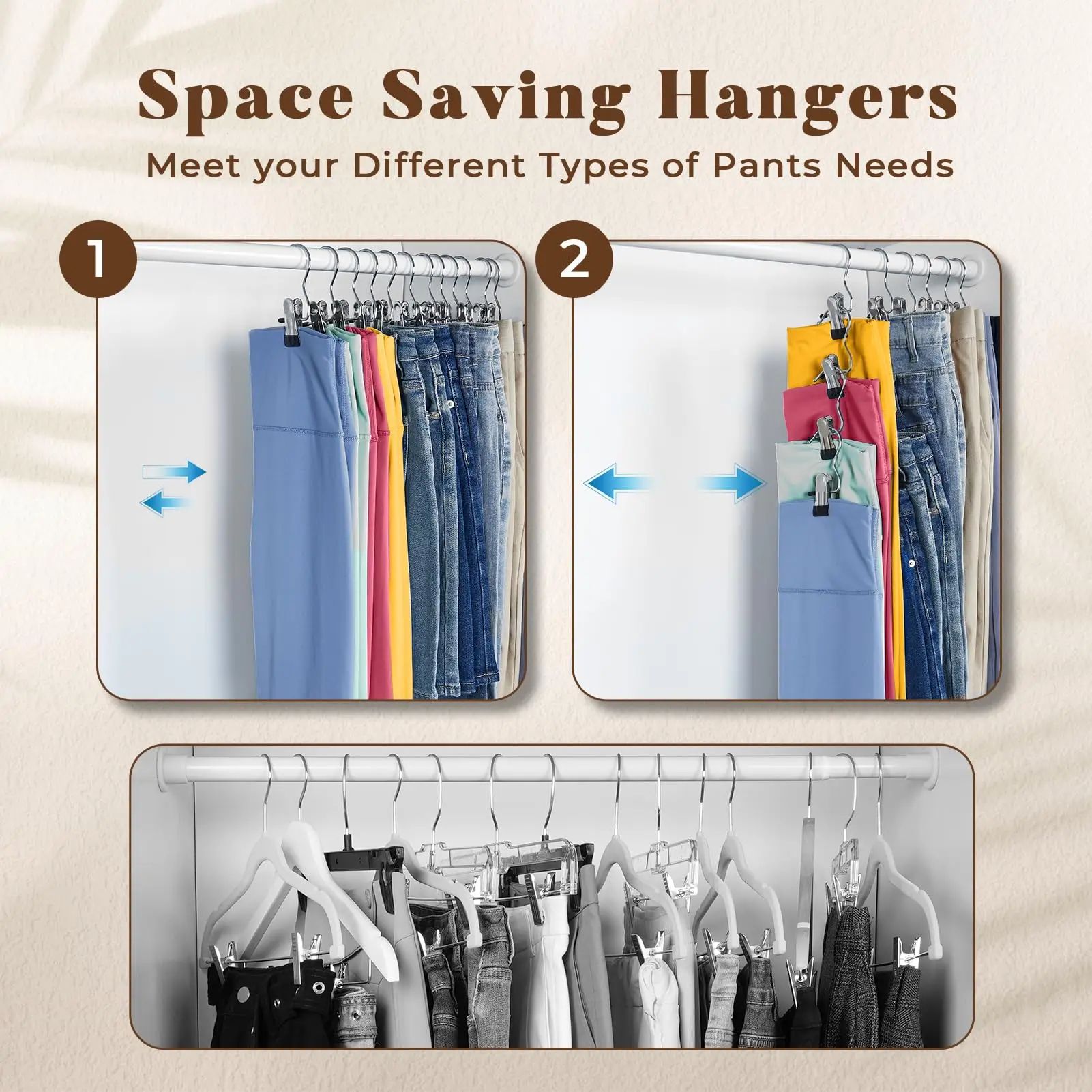 Durable Stainless Steel Clothespins With Hook Laundry Organizer Hanging Clips For Home Travel  Clos 1