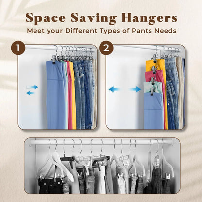 Durable Stainless Steel Clothespins With Hook Laundry Organizer Hanging Clips For Home Travel  Clos 1