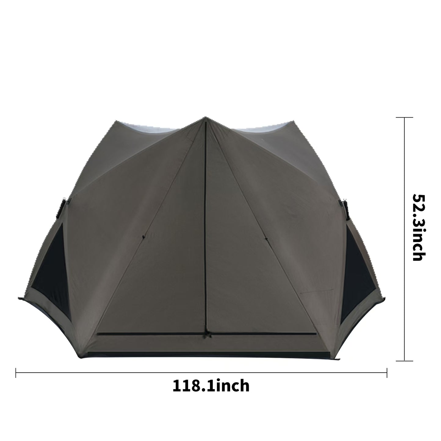PopUp Sunshade Tent Waterproof  Portable For Beach Park  Camping  Easy Setup In Seconds 5