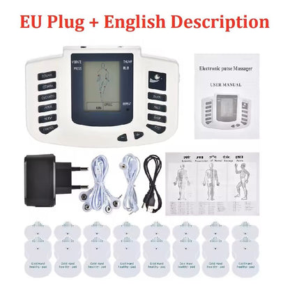 Full Body EMS Muscle Stimulator Massage Device With Pads And Digital Display 13