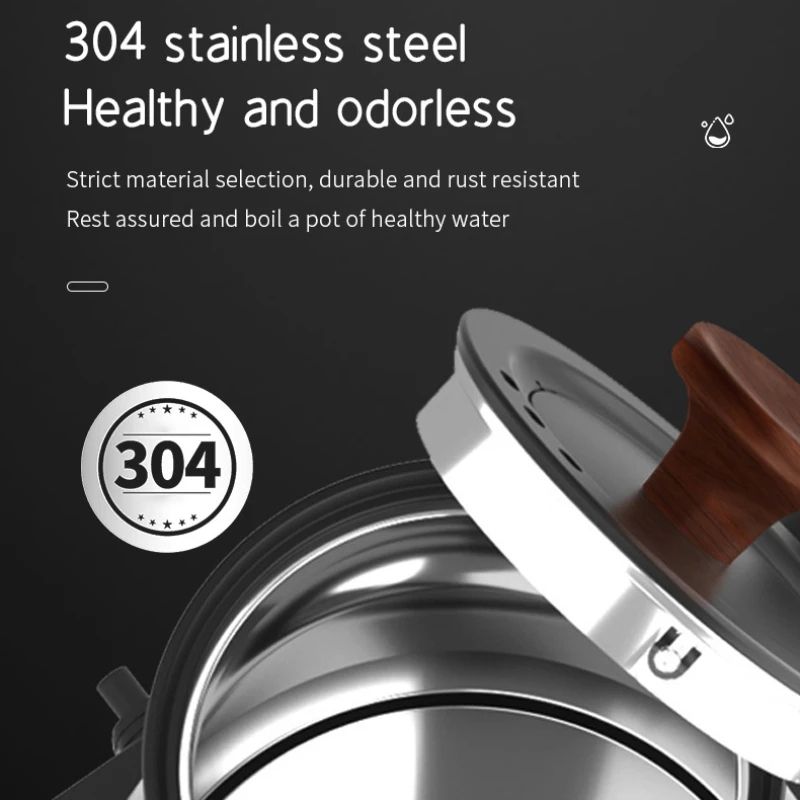 Smart Constant Temp Gooseneck Electric Kettle Hand Brew Coffee Milk Powder  Tea Pot With Timer 5