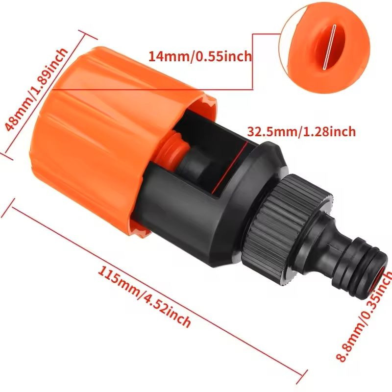 Universal Tap To Hose Connector For Garden And Kitchen Faucets 5