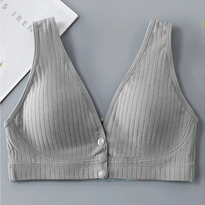 Pure Cotton Nursing Bra For Women Plus Size Maternity Breastfeeding Underwear Bralette 3