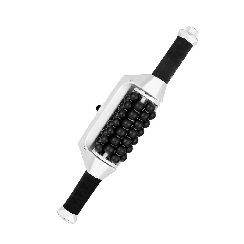 Rechargeable Muscle Relax Body Massager, Deep Vibration & Ball Rolling Machine for Pain Relief