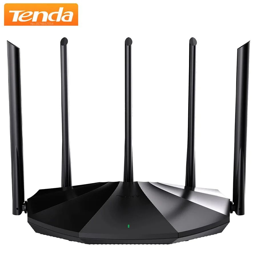 Tenda WIFI Pro Router Gigabit Wireless Signal Amplifier with Beamforming, Parental Control & Guest Network Repeater