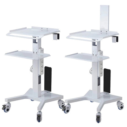 Dental Mobile Workstation Adjustable Medical Trolley For Oral Scanner Laptop  Hospital Equipment 3