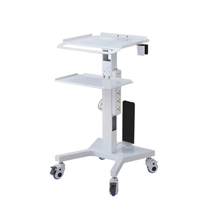 Dental Mobile Workstation Adjustable Medical Trolley For Oral Scanner Laptop  Hospital Equipment 7