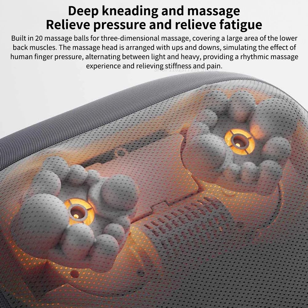 Xiaomi Smart Waist Massager Back Shoulder  Neck Hot Compress With Multi Gear Adjustment  MiHome APP 1