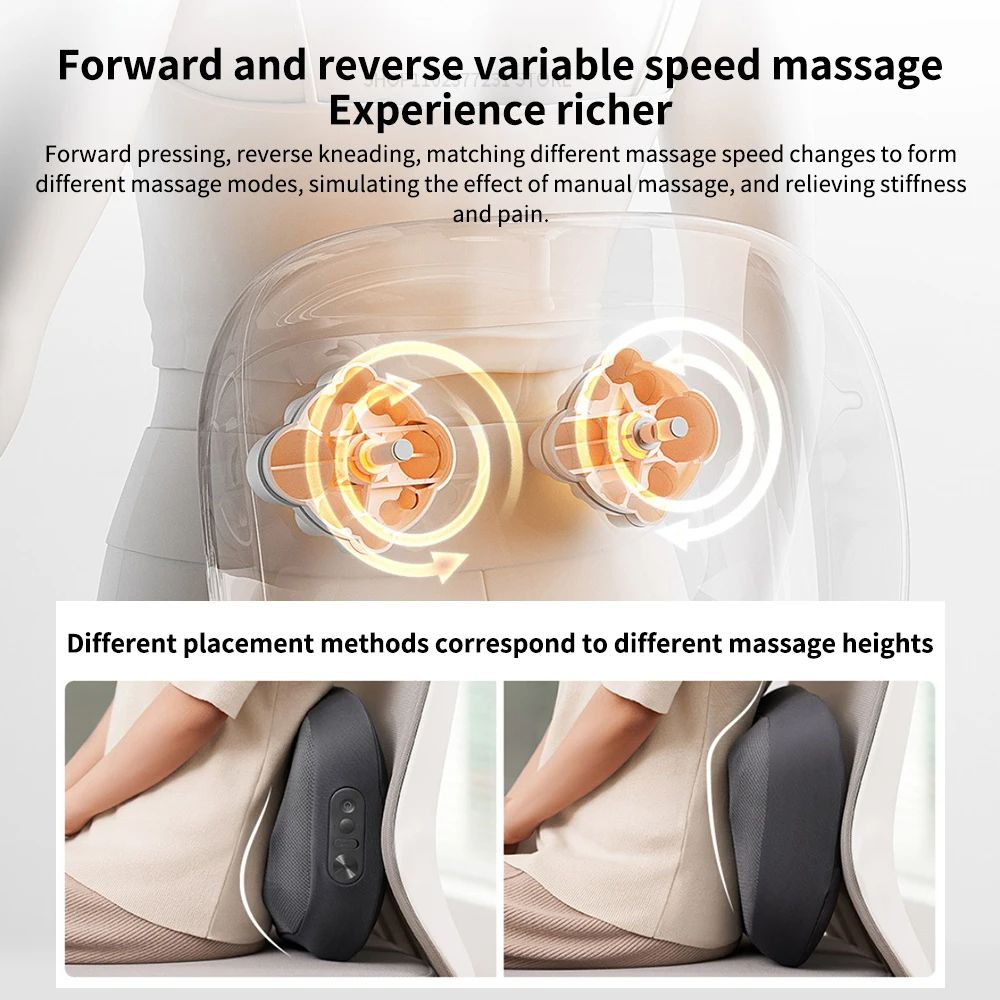 Xiaomi Smart Waist Massager Back Shoulder  Neck Hot Compress With Multi Gear Adjustment  MiHome APP 2
