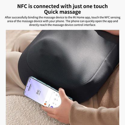Xiaomi Smart Waist Massager Back Shoulder  Neck Hot Compress With Multi Gear Adjustment  MiHome APP 4