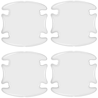 Car Door Handle Bowl Scratch Protectors  Invisible Transparent Stickers AntiCollision Silicone Prot 7