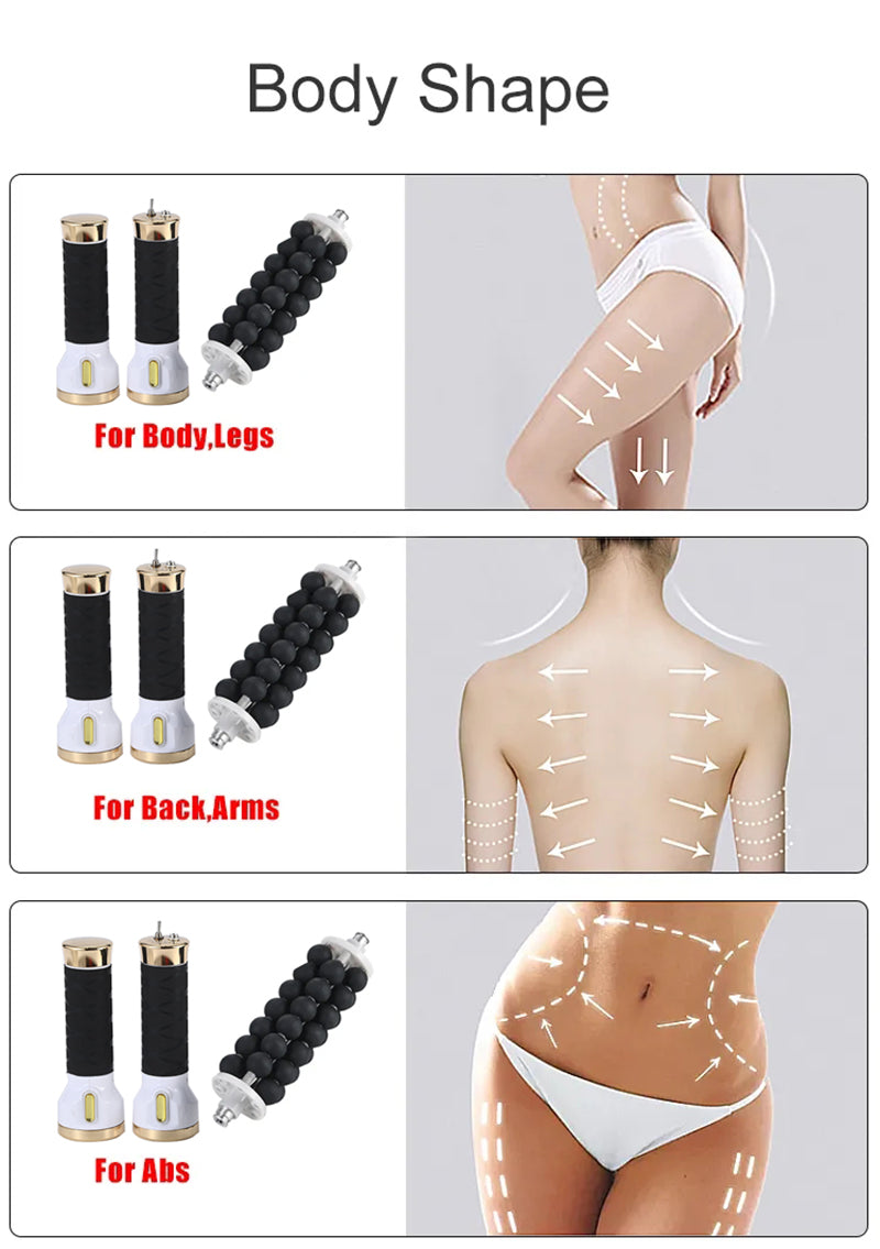 Professional Body Contouring Machine 7D Fitness Massager With Rotating Beads For AntiCellulite  Mus 3