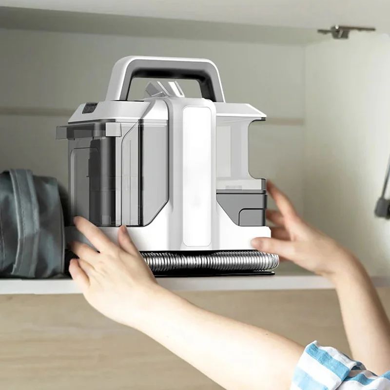 Handheld Carpet Pet Cleaner Powerful Vacuum Cleaner For Deep Cleaning Carpets Sofas  Pet Hair  Port 2