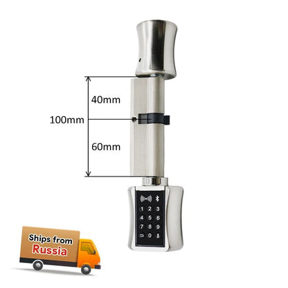 TTLock Bluetooth Smart Cylinder Lock WiFi Smart Security Lock APP Keypad Code RFID Card Keyless Ent 13