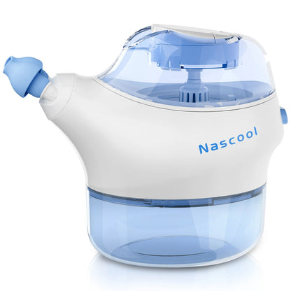 Electric Nasal Irrigation System With SaltPods Suction Nose Washer  Sinus Rinse Deep Cleaner Machin 5