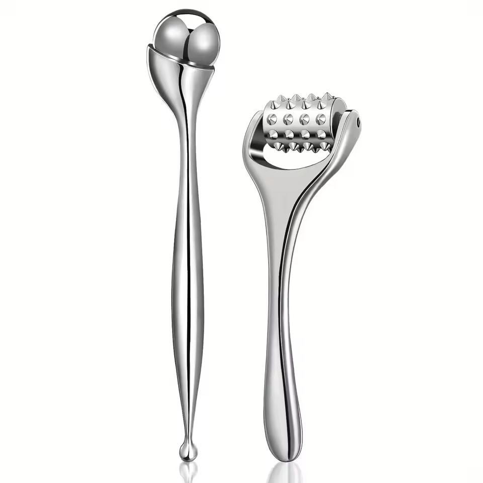 Stainless Steel Ice Roller And Face Massager Set 6