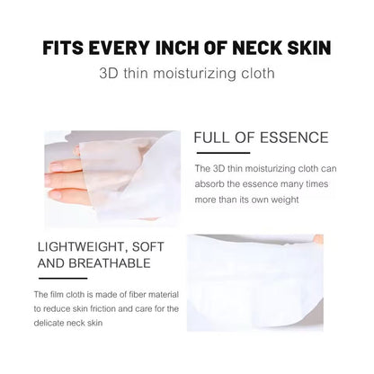 Goat Milk Collagen Neck Mask Set With Peptides And Firming Formula 3