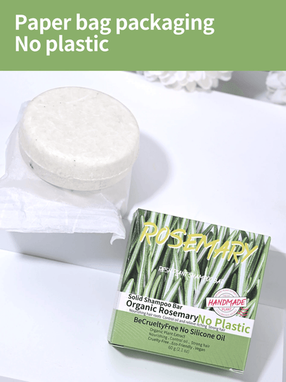Rosemary Hair Revival Shampoo Bar  Natural Dandruff Control And Oil Balancing Cleanse 4
