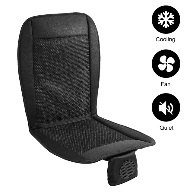 CoolDrive 12V Car Seat Cooling Cushion  Ventilated Summer Comfort With 8 Fan Airflow 5