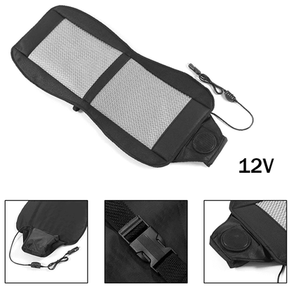 CoolDrive 12V Car Seat Cooling Cushion  Ventilated Summer Comfort With 8 Fan Airflow 7