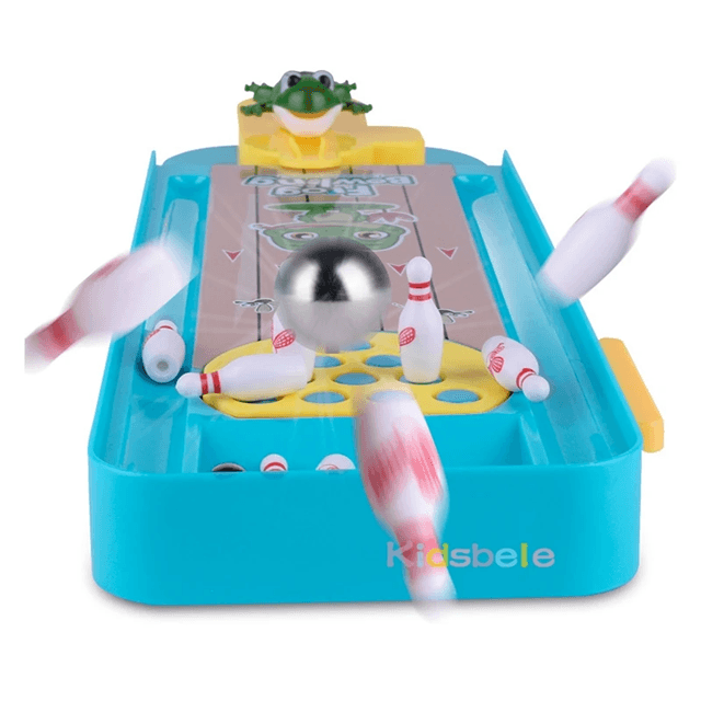 Mini Desktop Bowling Game  Fun Indoor Table Toy For Kids And Family Play 2