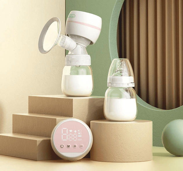 QuietFlow Electric Breast Pump  High Suction Painless And Portable Breastfeeding Solution 1