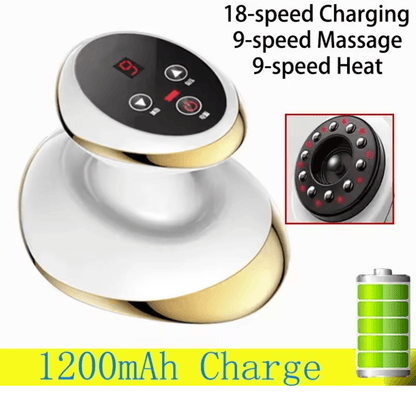 Electric Meridian Massage Brush  3in1 Body Cupping Scraping And Dredging Massager For Back And Abdo 9