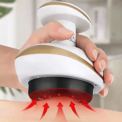 Electric Meridian Massage Brush  3in1 Body Cupping Scraping And Dredging Massager For Back And Abdo 2