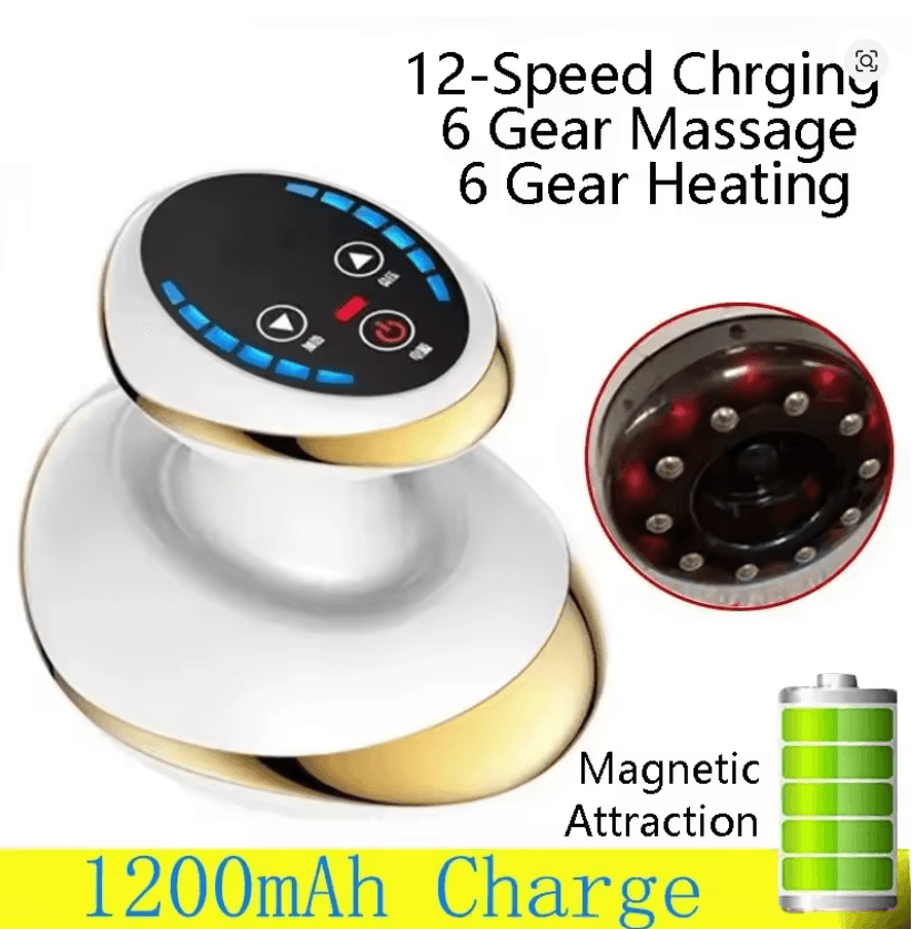 Electric Meridian Massage Brush  3in1 Body Cupping Scraping And Dredging Massager For Back And Abdo 8
