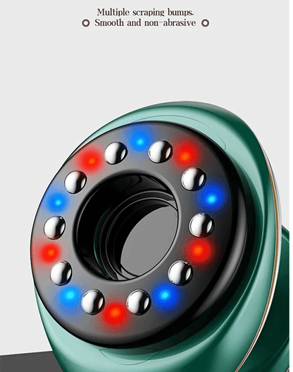 Electric Meridian Massage Brush  3in1 Body Cupping Scraping And Dredging Massager For Back And Abdo 3