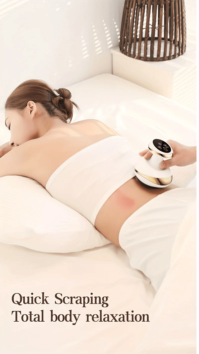 Electric Meridian Massage Brush  3in1 Body Cupping Scraping And Dredging Massager For Back And Abdo 6