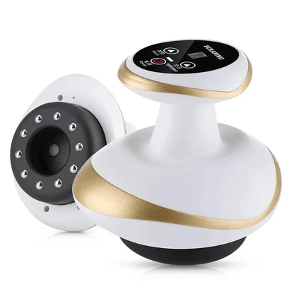 Electric Meridian Massage Brush – 3-in-1 Body Cupping, Scraping, and Dredging Massager for Back and Abdomen Relief